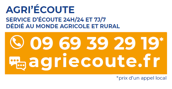 Agri écoute 09 69 39 29 19